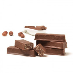 Barrita crunch de chocolate - avellanas